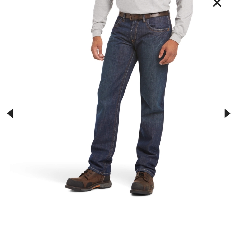 Ariat Fr M3 Loose Basic Stackable Straight Leg Je… - image 4